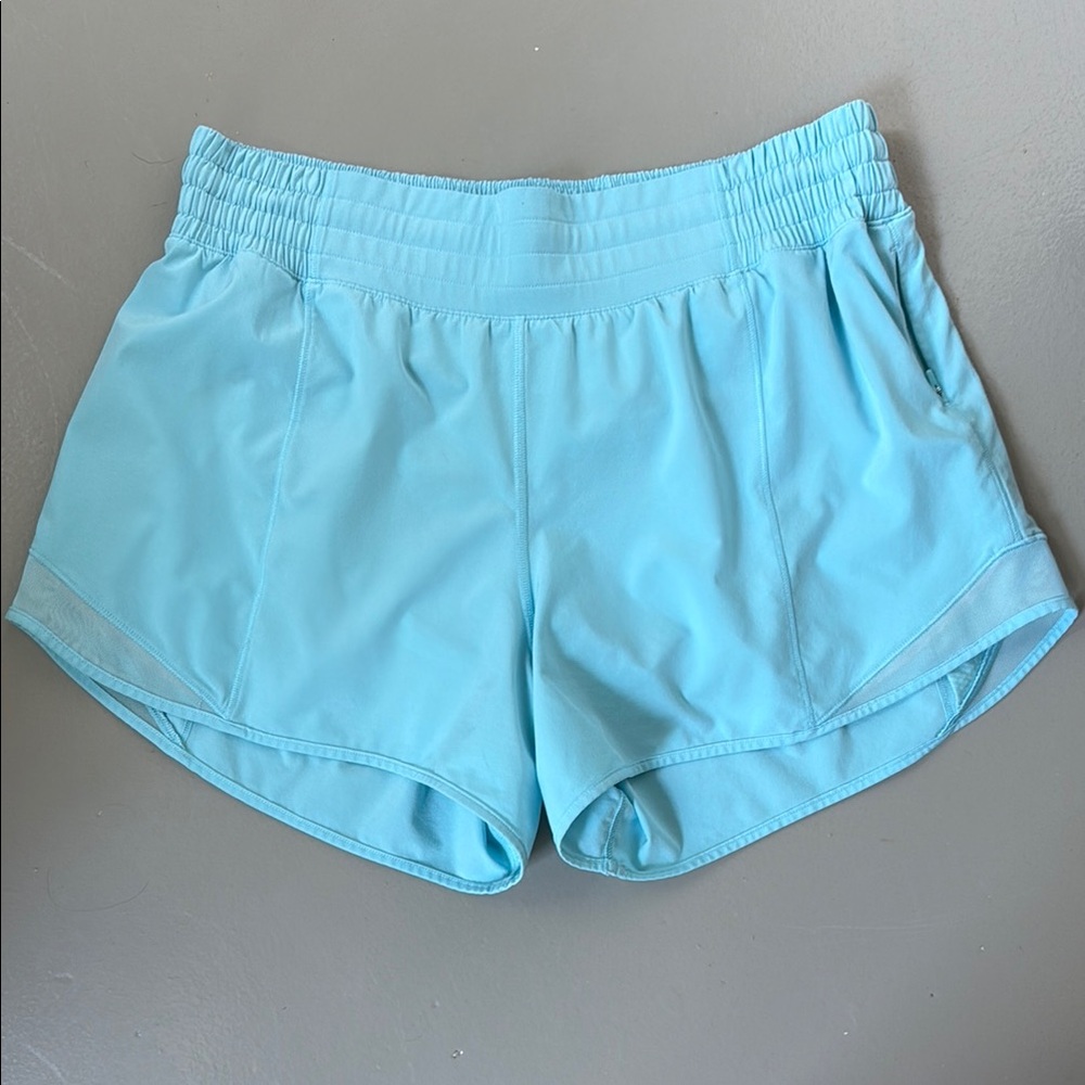Women's Lululemon Light Blue Athletic Shorts